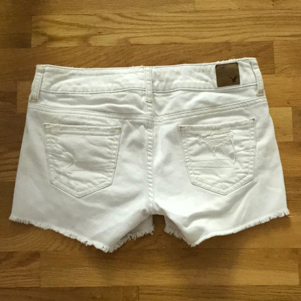 American Eagle Raw Hem, Distressed Shorts